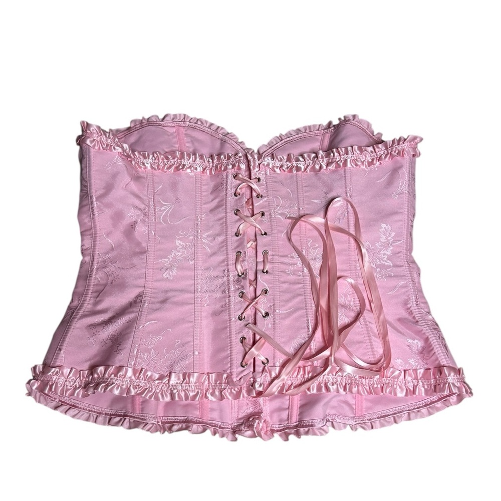 Pink Corset Bustier Top - Picture 2 of 4